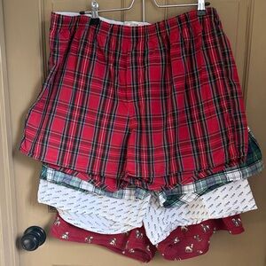 J. Crew Men’s Boxer Short lot of 4 size XL 38-40